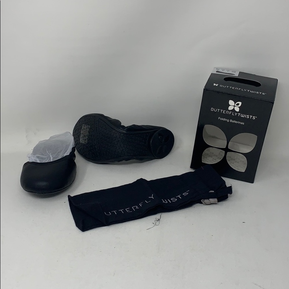 Black Ballet Flat Sophia